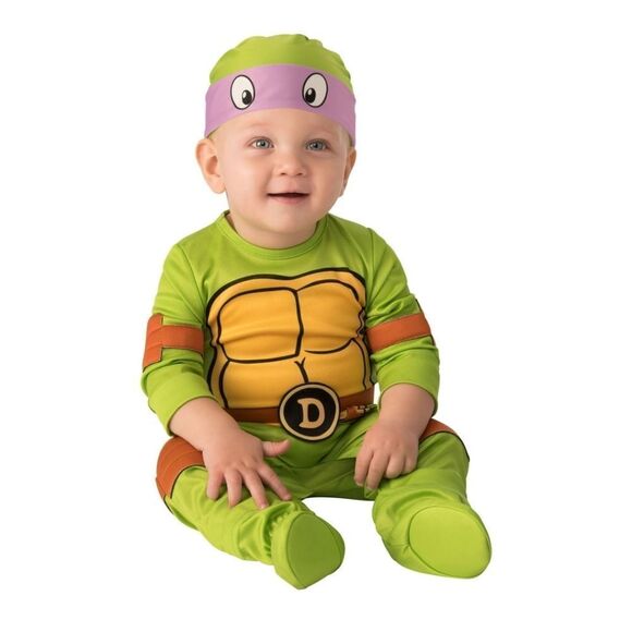 Nwt Teenage Mutant Ninja Turtle 12 pieces Deluxe Halloween Costume - Picture 5 of 13